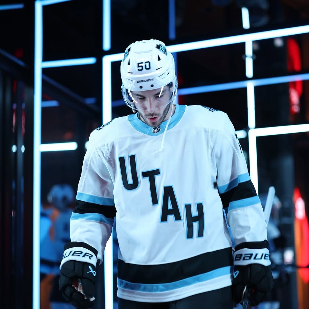 Sean Durzi on the ice